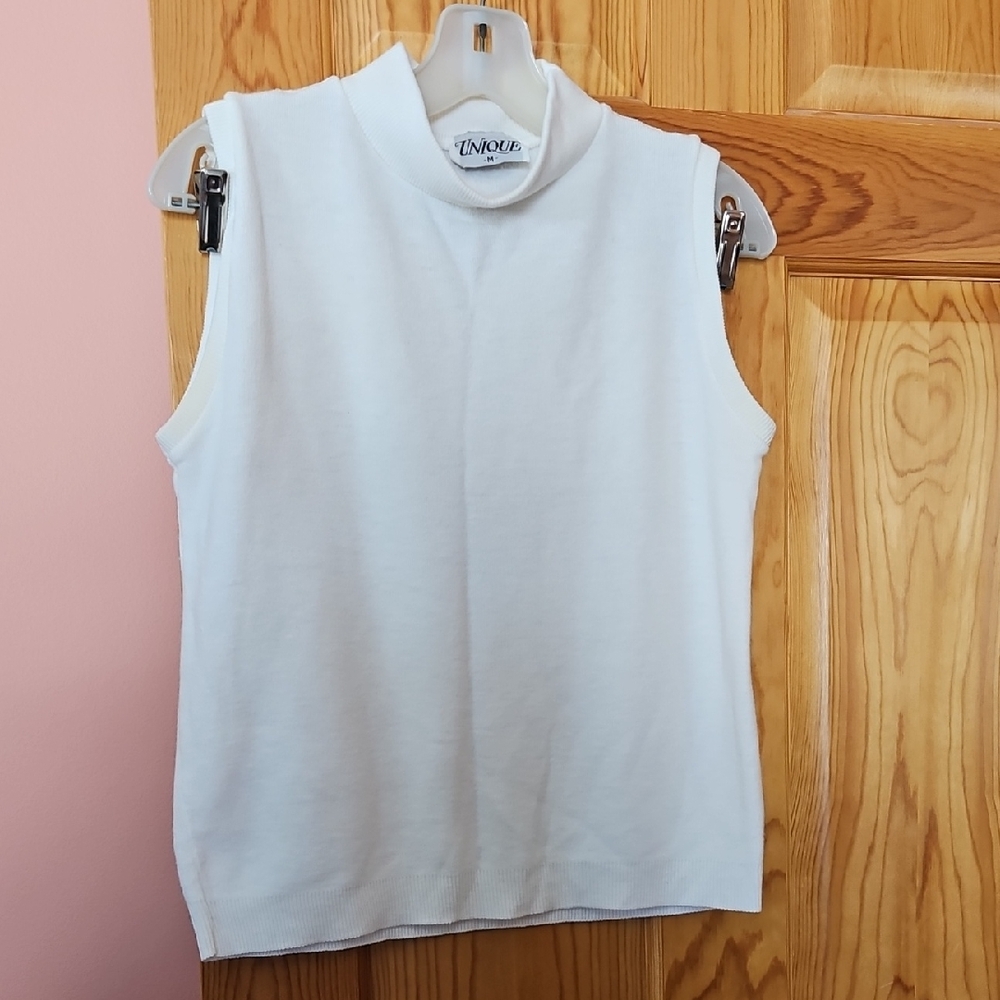 Unique High-Neck Tank Top